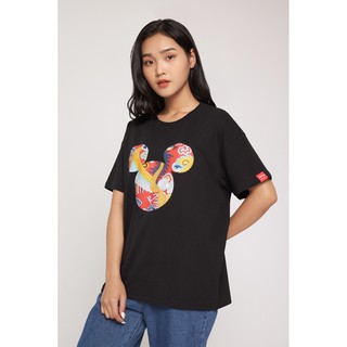 Áo Thun Nam Nữ BOO Oversize Dáng Rộng 100% Cotton Cao Cấp in hình Mickey Hoạ Tiết