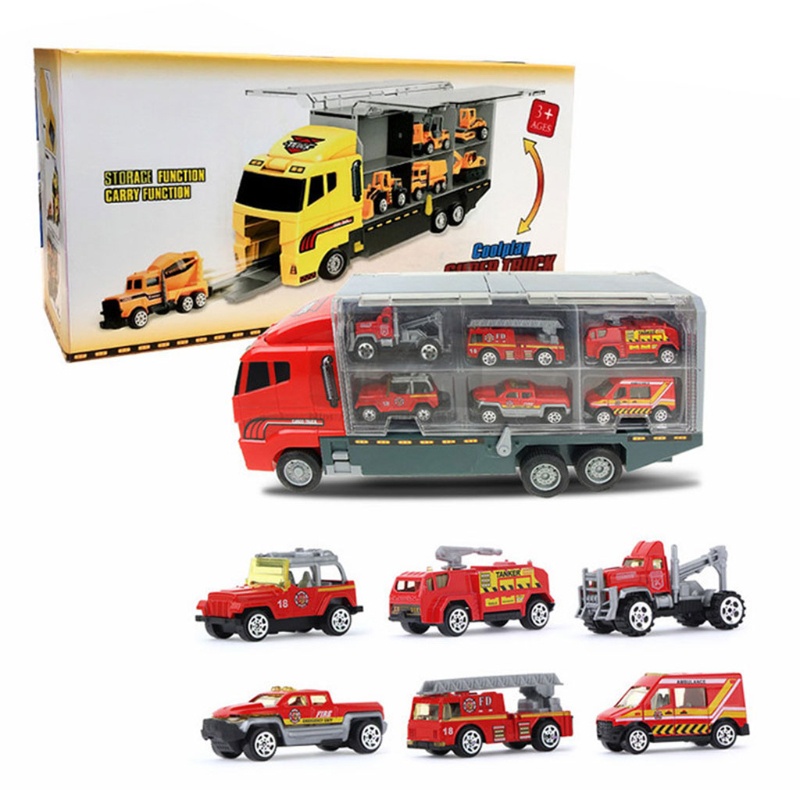 1 bộ mô hình xe cảnh sát đồ chơi mini bằng hợp kim có chức năng làm quà tặng cho bé