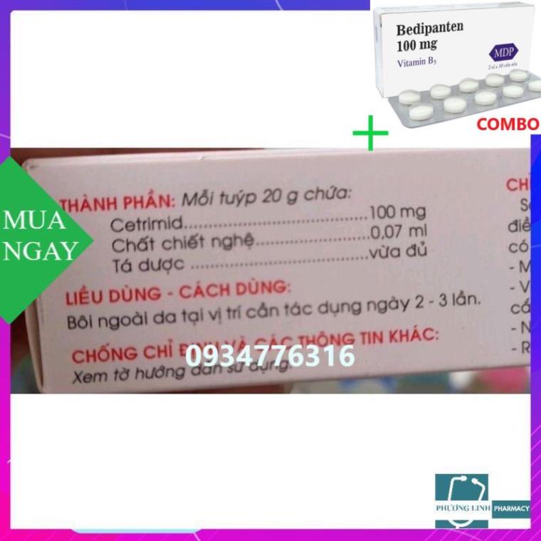 Combo Bedipanten 100mg +  Tuýp bôi LEVIGATUS