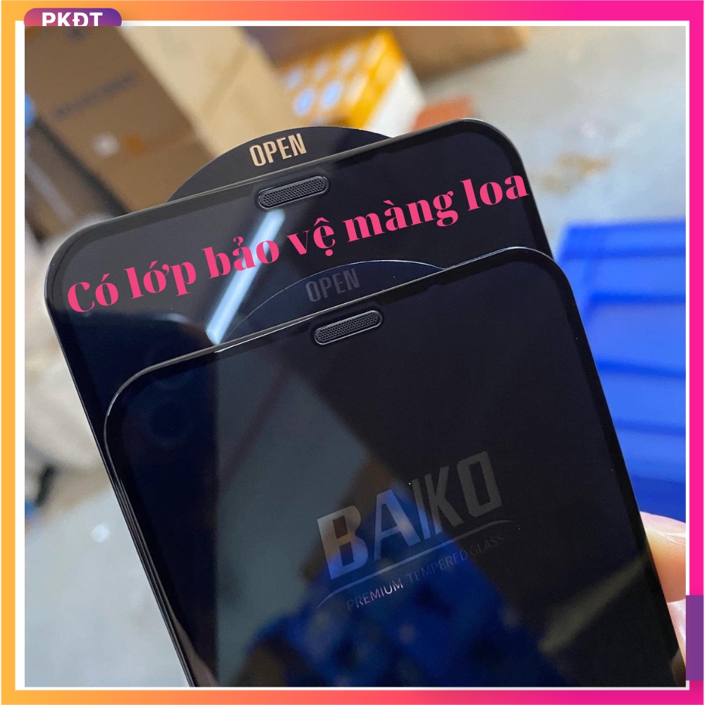 Kính cường lực Baiko KingKong cho iphone Full Màn 7plus/8plus/xs max/11/12 pro/11 promax / ip12 promax/13Promax