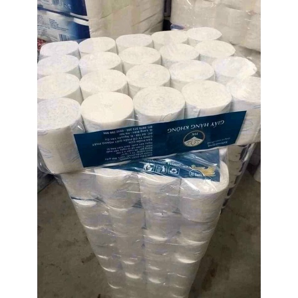 Giấy Vệ Sinh Hàng Không Lốc 20 Cuộn Siêu Dai