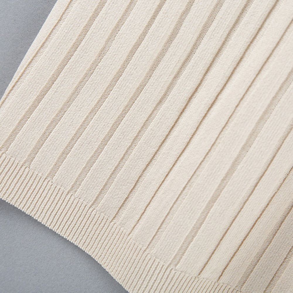 Áo Croptop dệt kim thiết kế xinh xắn dành cho nữ