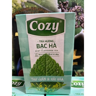 Trà Cozy Bạc Hà túi lọc(MẪU MƠI)