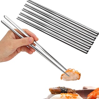 Bộ 5 Đôi Đũa Inox Cao Cấp