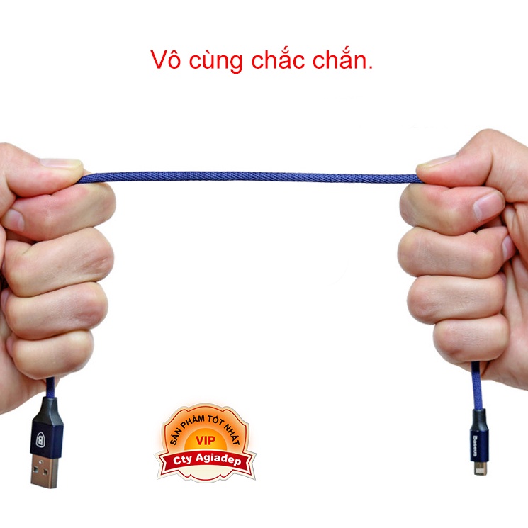 Dây Cáp sạc iPhone xịn hàng hiệu BASEUS cao cấp