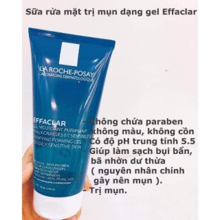 Sữa Rửa Mặt #La-Roche #Posay #Effaclar