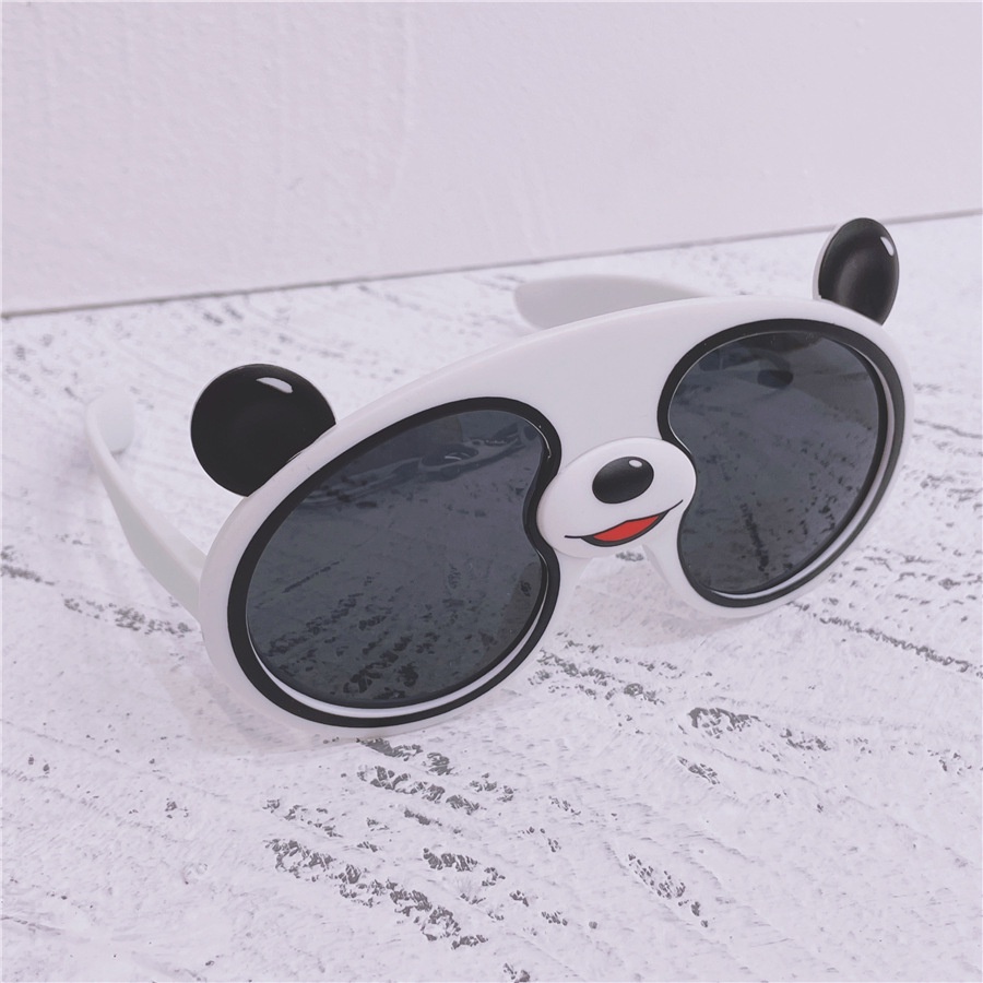 Mới Kính Mát Hình Gấu Trúc Chống Tia UV Cho Bé