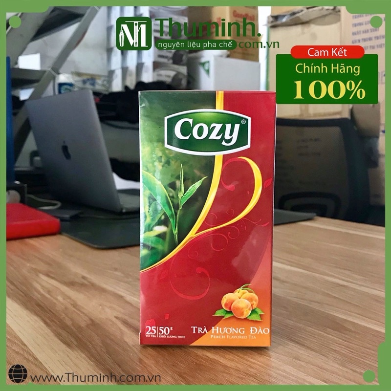 Trà Cozy Túi Lọc Có Đủ Hương Hộp 50g (25 gói)