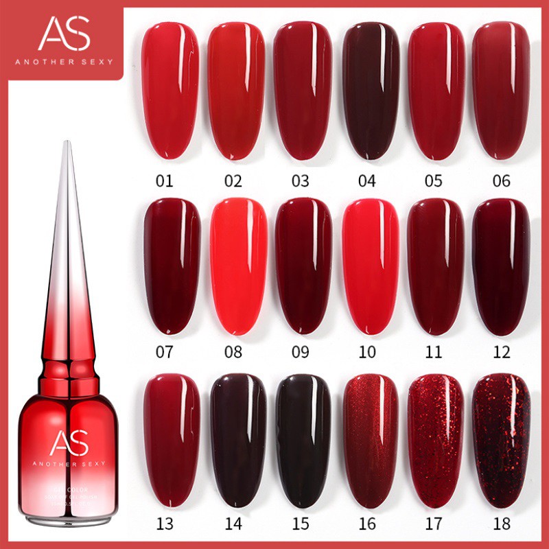 Sơn gel AS red - màu đỏ mã PLA