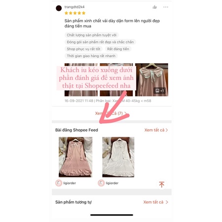 Váy ngủ tiểu thư dài tay cực xinh, váy ngủ thu đông bánh bèo đáng yêu