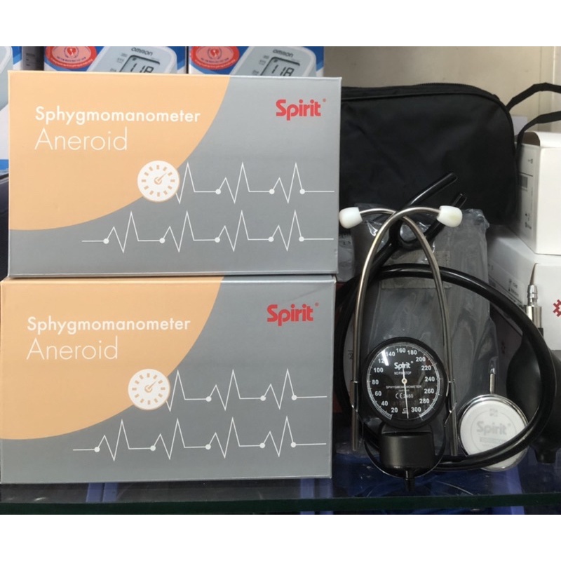 ❤️Máy đo huyết áp cơ có ống nghe Spirit CK-111, Dụng cụ Máy đo huyết áp cơ Spirit CK-111 &amp; ống nghe A603T