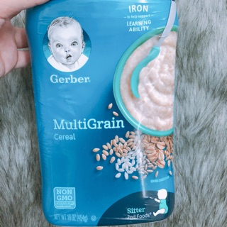 Bột ăn dặm Gerber ngũ cốc MultiGrain Cereal 227g
