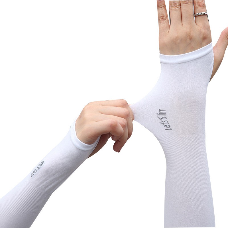 Găng tay dài chống nắng nam nữ có hộp ; Ống tay chống nắng chống tia UV; G03 - BONMIE
