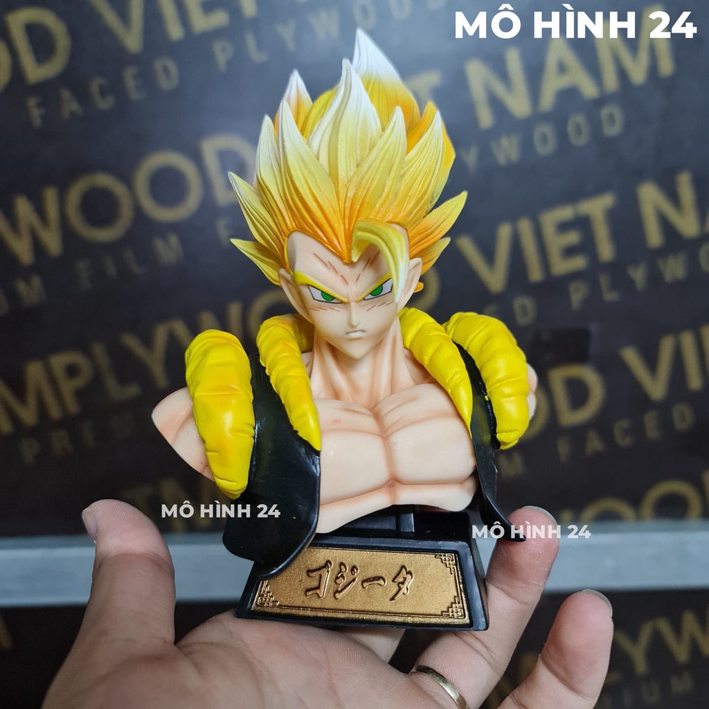 Tượng mô hình goku bán thân vô cực đầu phát sáng đồ chơi songoku bản năng vô cực ultra instinct dragonball dragon ball