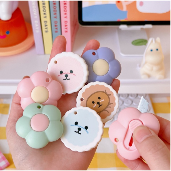 Dao rọc, dọc giấy Hình Cute nhiều kiểu ngộ nghĩnh tiện lợi cho học sinh - Sỉ lẻ văn phòng phẩm giá rẻ