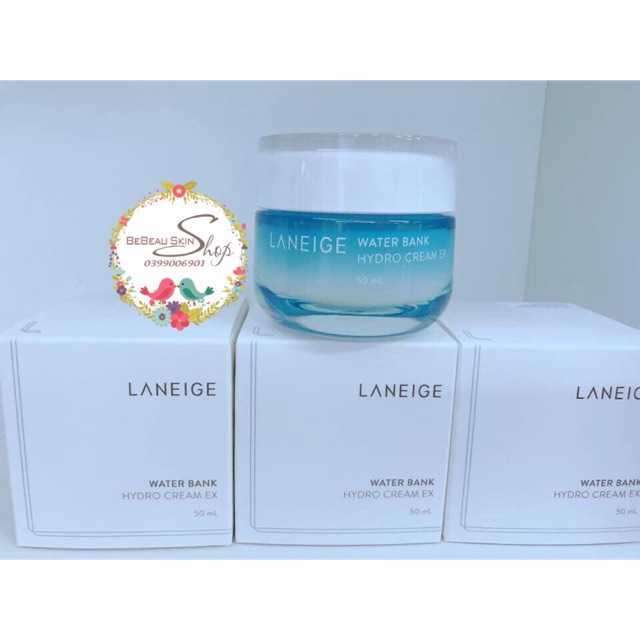 Kem Dưỡng Cấp Nước Laneige Water Bank Hydro Cream Ex