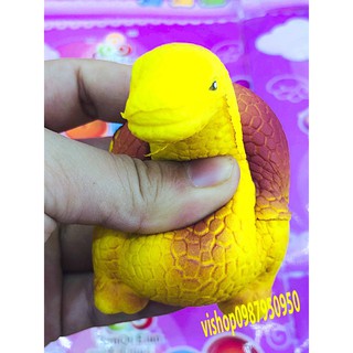 SQUISHY KHỦNG LONG VÀNG CỔ DÀI