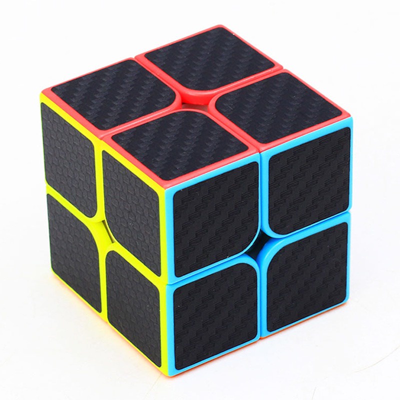 Đồ chơi trí tuệ Khối Rubik 2x2 Carbon MoYu MeiLong - Đồ Chơi Rubic Cacbon 2 Tầng 2x2x2