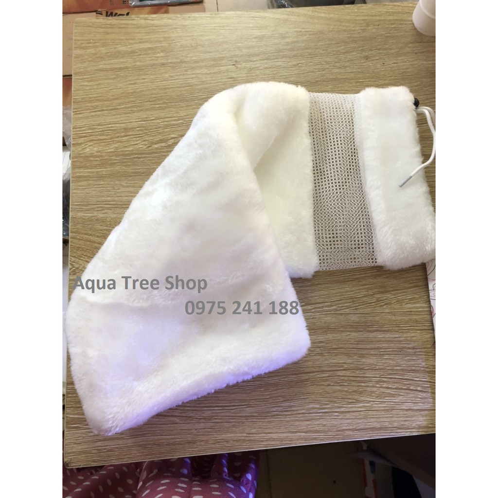 Túi lọc chống tràn 2 lớp bông dày dặn, mềm mịn, kích thước 47x20cm