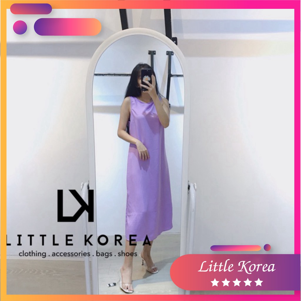 Váy lụa tằm buộc nơ 2 màu phong cách thời thượng, sành điệu | BigBuy360 - bigbuy360.vn