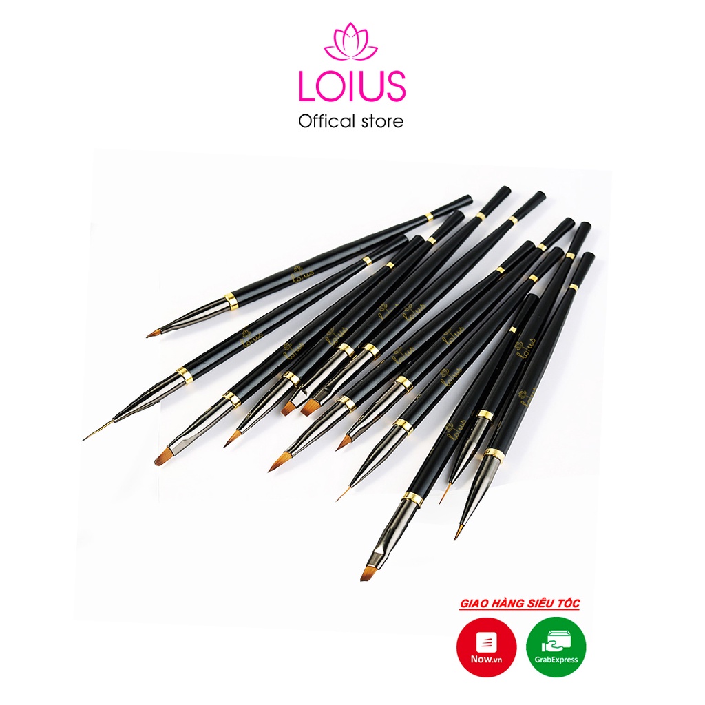 Cọ vẽ móng, cọ vẽ nail Lotus cao cấp đủ loại