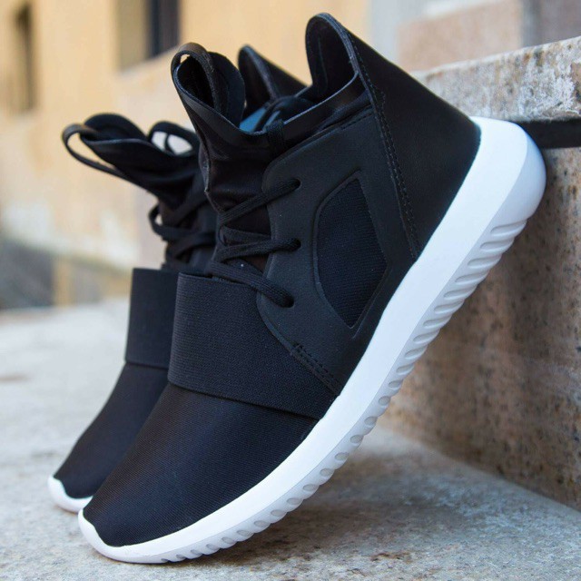 XẢ SẬP SÀN FRESHIP Giày Thể Thao Sneaker Tubular defiant đen trắng_TD98
