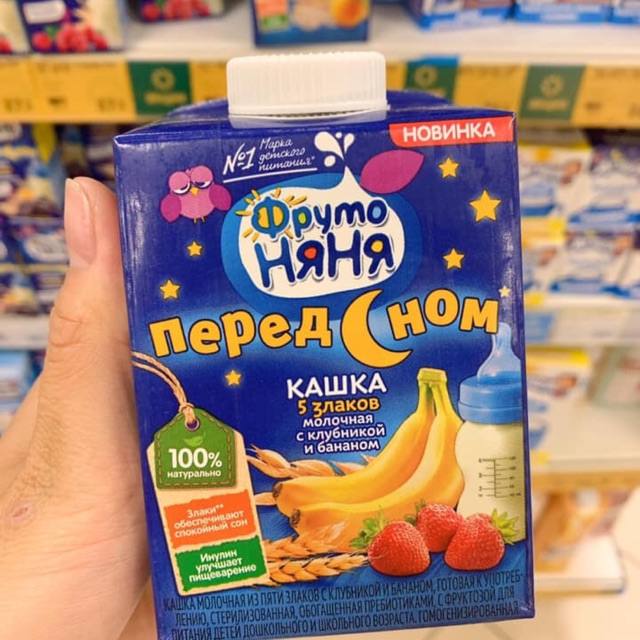 Sữa Đêm Fruto Cho Bé 6m