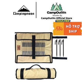 Campingmoon đồ cắm trại campoutvn campingmoon túi đựng cọc lều cắm trại du lịch dã ngoại A254
