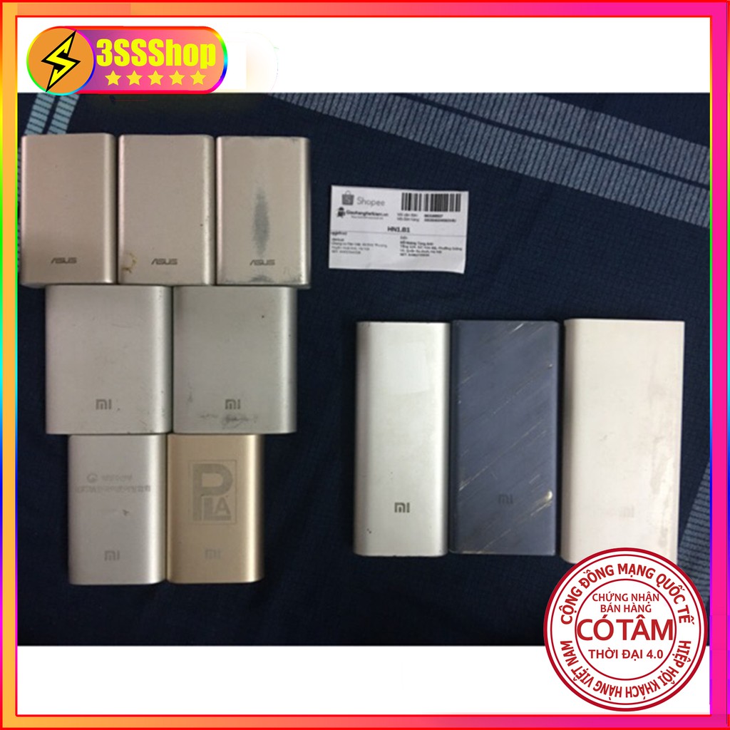 Sạc dự phòng Xiaomi Pisen Anker Aukey Romoss chính hãng đã qua sử dụng
