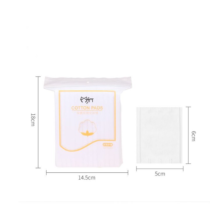 Bông Tẩy Trang 3 Lớp Cotton Pads 222 miếng #Pvy Beauty