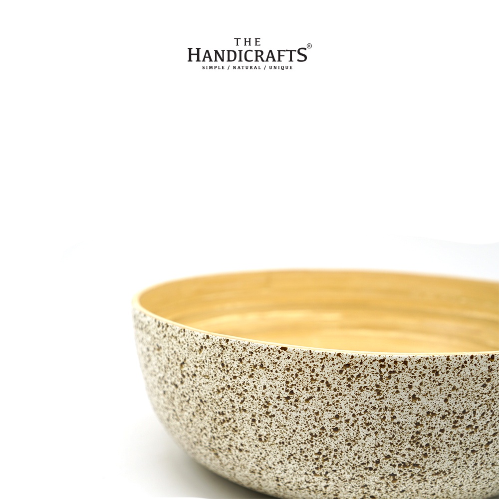 Bát tre cuốn (Bamboo Salad Bowl) | The handicrafts