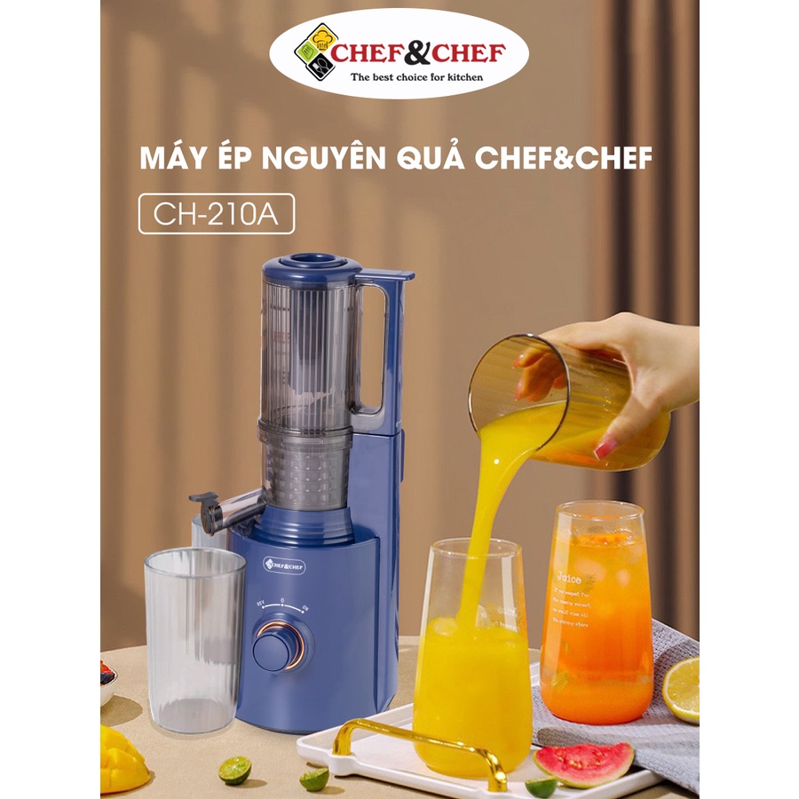 Máy ép chậm cao cấp CHEF&CHEF mã CH-210A.