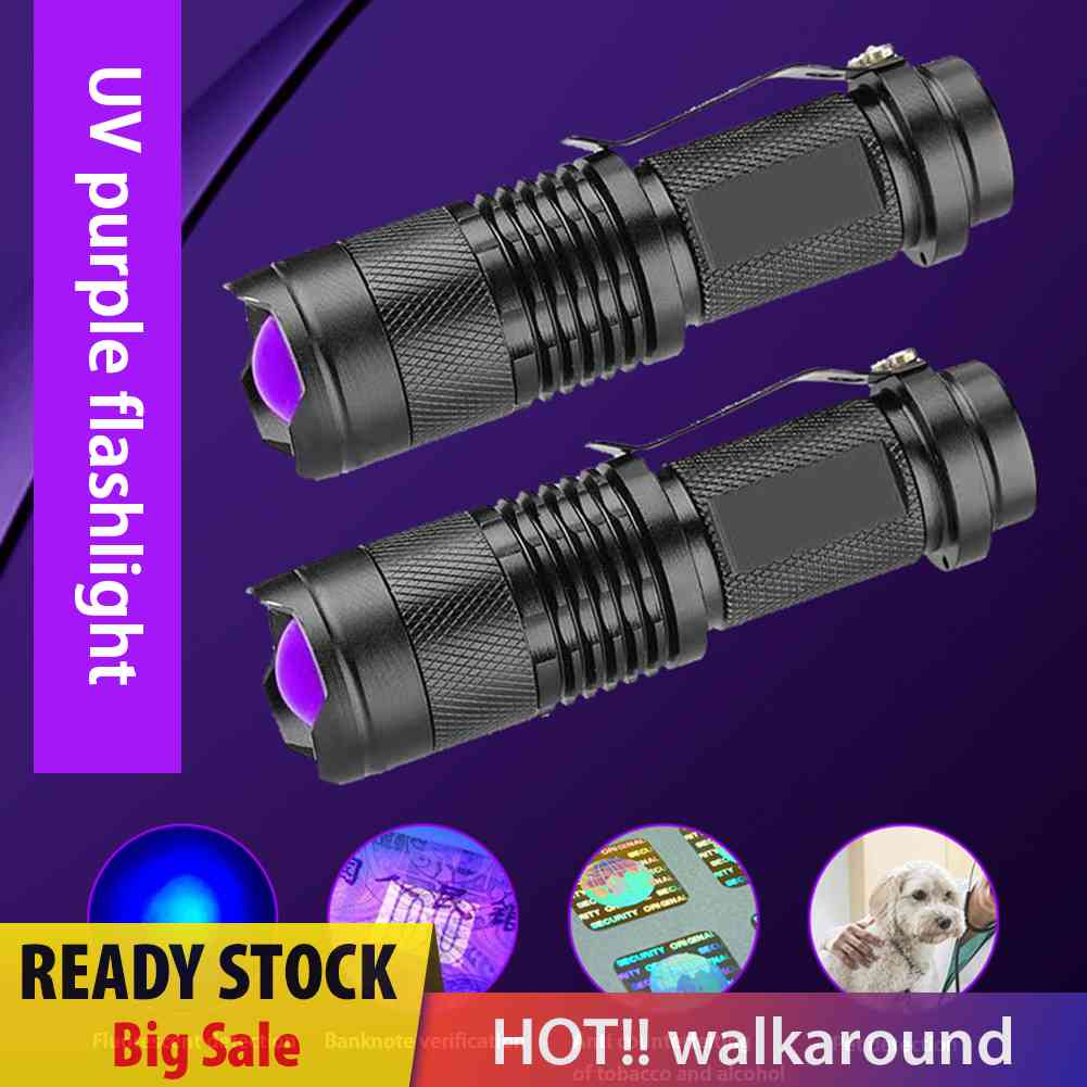 Đèn Pin UV LED Phóng To Được