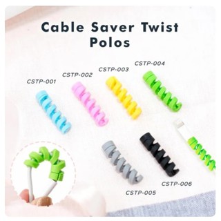 Phụ Kiện Bảo Vệ Đầu Dây Cáp Xoắn Ốc Đa Năng Cho Android & Apple / SS063