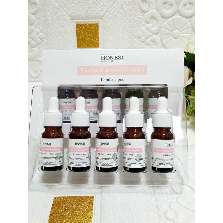 Tinh Chất Ngừa Nám Và Làm Sáng Da HONESI Vita Peel Brightening Ampoule