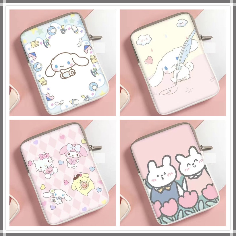 ⭐️Cinnamoroll⭐️iPad Bag For iPad 8th 7th Gen 2019 10.2 Pro11 10.5 Cute Trendy Korea iPad2/3/4 Air10.5 Pro9.7 iPad Bags Cartoon