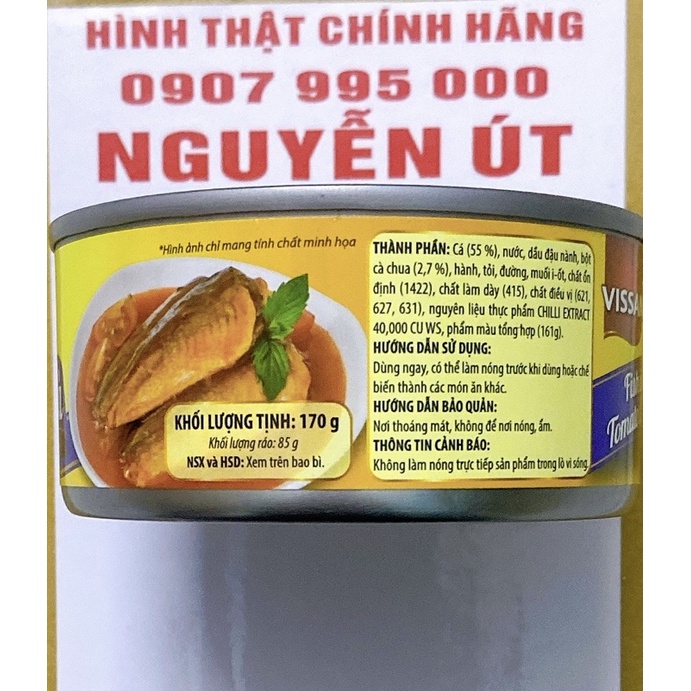 cá xốt cà vissan 170g