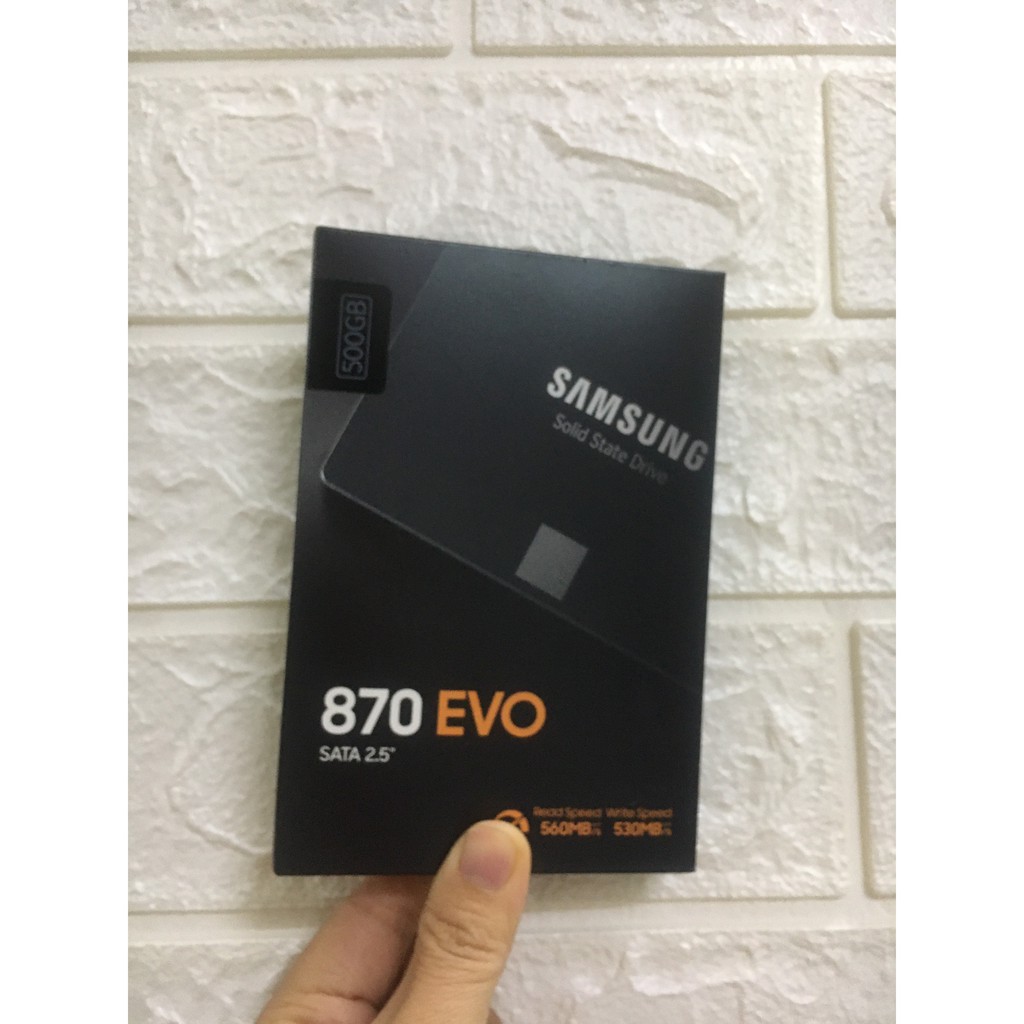 ( NEW 2021 ) SSD Samsung 870 Evo 500GB 2.5-Inch SATA III MZ-77E500BW