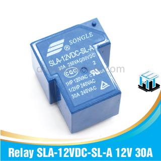 Relay sla-12vdc-sl-a 12v 30a 4 chân 5 chân 6 chân