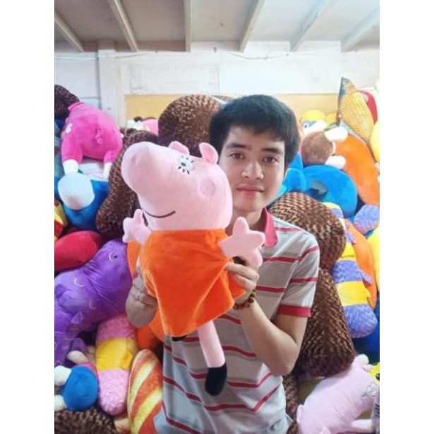 🔴 GẤU BÔNG HEO PEPPA 40CM giao màu ngẫu nhiên