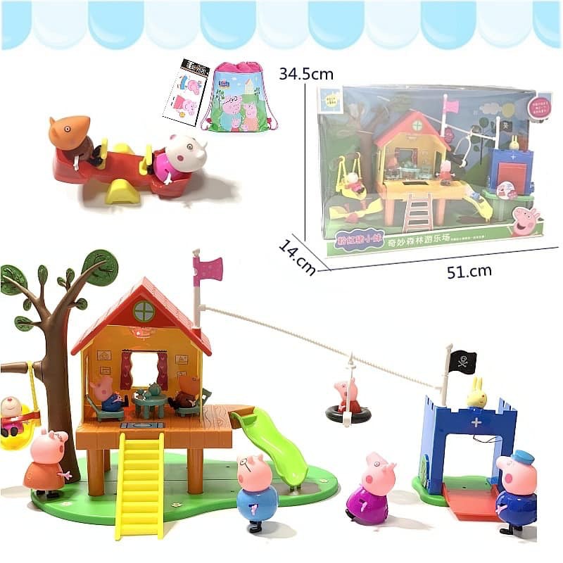 Bộ đồ chơi công viên của  Peppa cho bé yêu