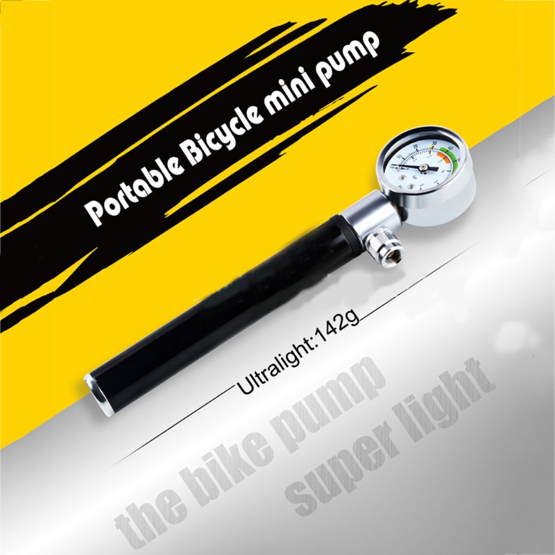 QQ Ống Bơm Xe Đạp Mini Di Động Dễ Sử Dụng