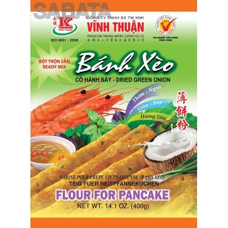 Bột Bánh Xèo Hành Sấy Vĩnh Thuận (500g)