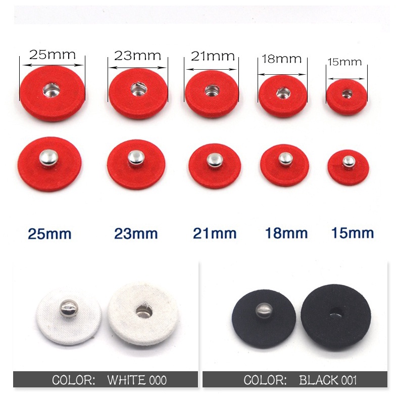 Set 20 Nút Đồng Lớn May Áo Khoác DIY