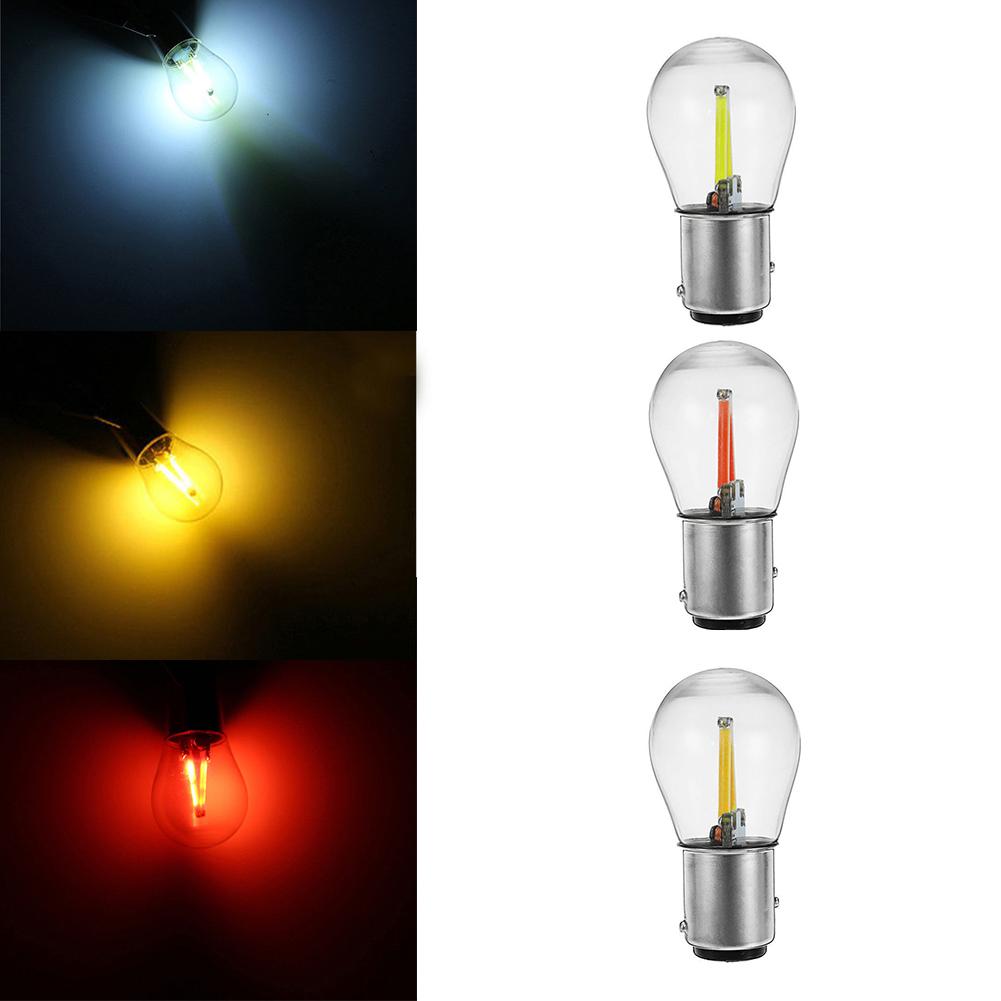 1 cái 1157 12V BA15D COB LED Ô tô ngược dự phòng Đuôi đèn Phanh Bóng đèn