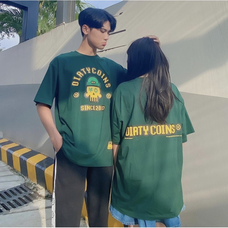 Áo thun Bob T-shirt Dirtycoins - Dark Green Full tag Nam nữ Kun Shop | BigBuy360 - bigbuy360.vn