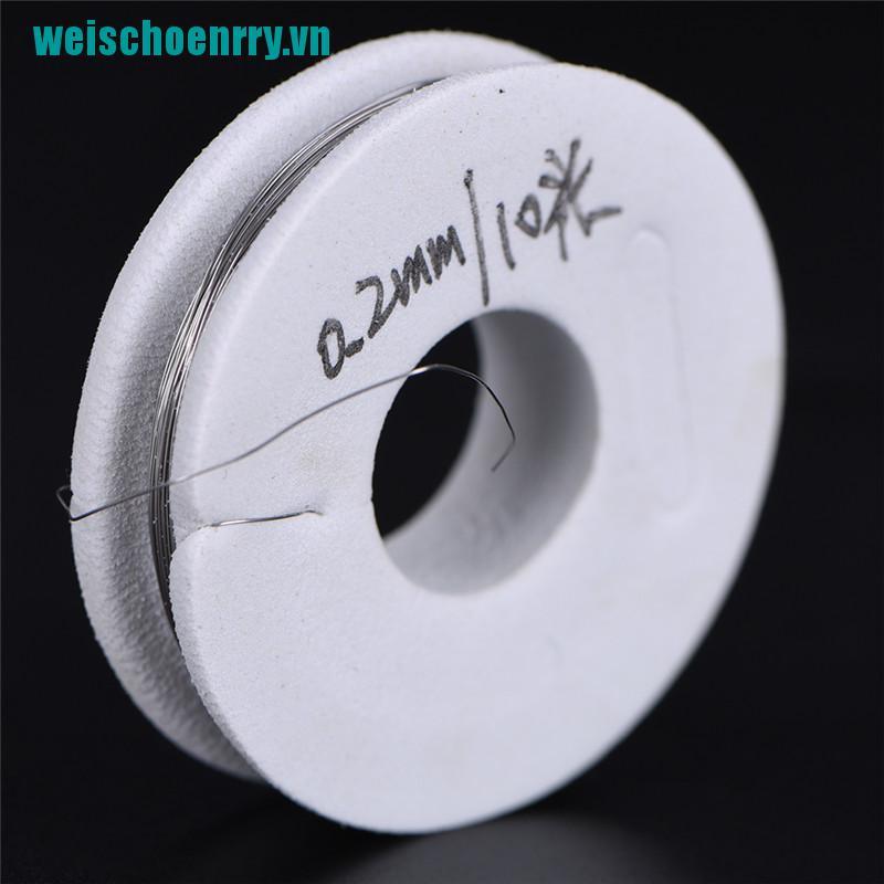 Weis♪Cuộn Dây Điện Trở Kháng Lực 0.15~0.25mm 10m
