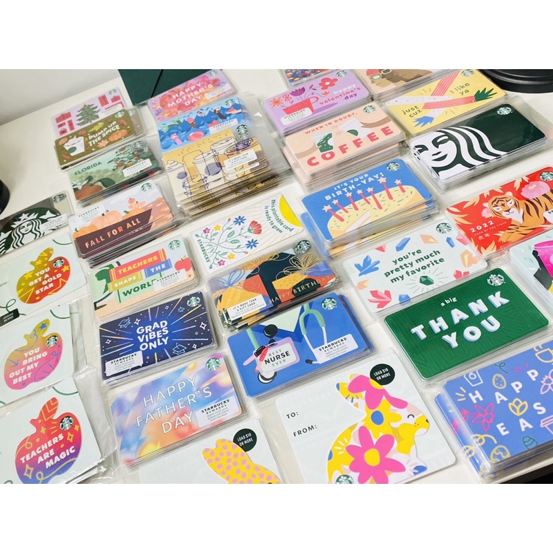 Thẻ Giấy Starbucks USA theo mùa 2022