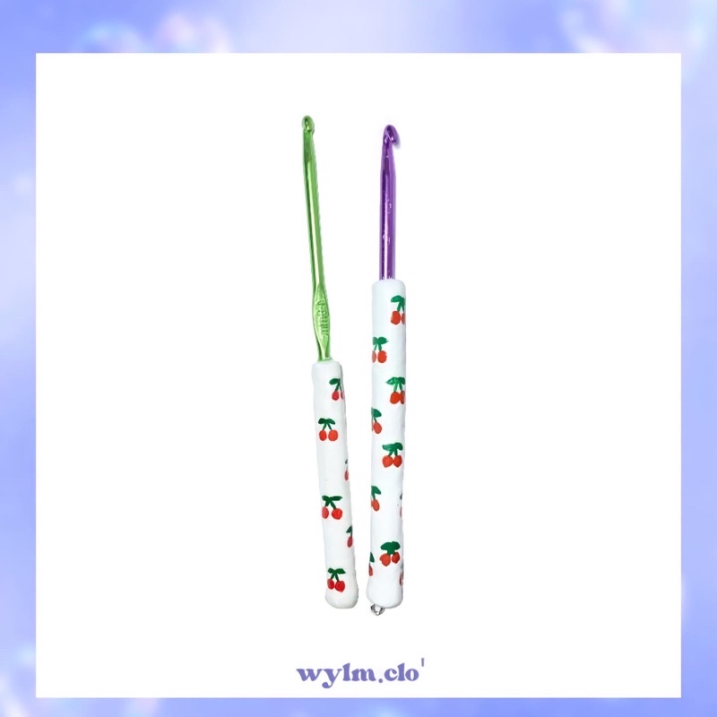 | Cherry | Clay hook - Kim móc len handmade @wylm.clo