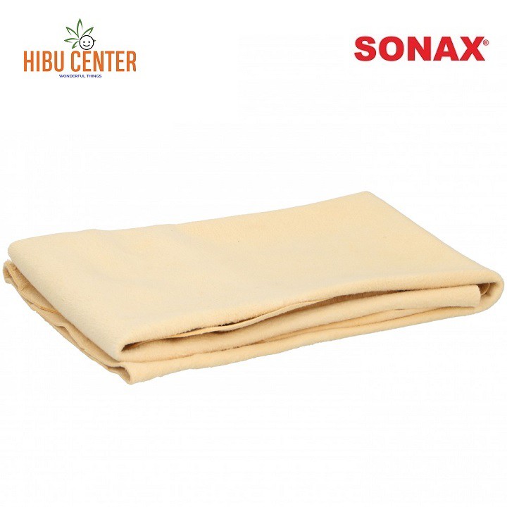 [ ĐA NĂNG ] Khăn Lau Khô Da Tổng Hợp SONAX Synthetic Chamois 417700